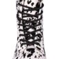 Dr Martens 1460 Bex Dalmatian Hair-On Leather Boots (Black/Cream) | Dr Martens Boots