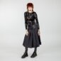 The Ragged Priest Affinity Skirt (Black) | Alternative Autumn Clothing