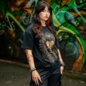 Blue Banana Sword & Skulls T-Shirt (Black) | Printed T-Shirts