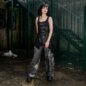 Jawbreaker No Evil Lace Vest (Black) | Blue Banana
