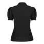Hell Bunny Mischief Blouse (Black) | Blue Banana