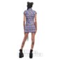 Banned Alternative Rebel Check Mini Dress (Purple) | Alternative Dresses, Goth Clothing