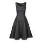 H&R London Dahlia Dress (Black) | Blue Banana
