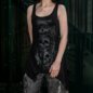 Jawbreaker No Evil Lace Vest (Black) | Blue Banana