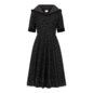 Banned Halloween Night Tara Midi Dress (Black) | Blue Banana