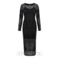 Hell Bunny Mea Culpa Midi Dress (Black) | Alternative Midi Dresses