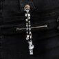 Nightmare Before Christmas Spooky Phone Chain (Silver) | Gothic Gifts