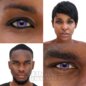 Galaxy Lila Blau Farbige Kontaktlinsen (30 Tage) | Coloured Contacts