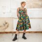 Banned Morena Tropical Dress (Multicolor) | Vintage Fashion, Midi Dresses