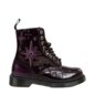 Dr Martens 1460 Wg Arcadia Velvet Boots (Purple) | Autumnal Bootss