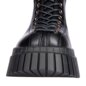 Bleeding Heart 15-Eye Boots (Black) | Alternative Footwear