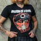 System Of A Down Byob Crop T-Shirt (Black) | Cropped Band Tees
