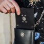 Blue Banana Faux Leather Ring Bag (Black) | Alternative Handbags