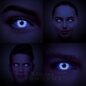 Black/Red Check UV i-Glow Coloured Contact Lenses (30 Day) | Coloured Contacts