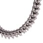 Halskette „Blue Banana Steel Full Bones“ (Silber) | Alternative Accessoires