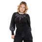 Banned Carla Spiderweb Jumper (Black) | Alternative Knits | Autumn Fashion