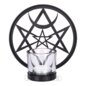 Alchemy Gothic Unicursal Hex Tealight Candle Holder (Black) | Blue Banana