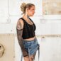 Chemical Black Ausha Top (Black) | Alternative Tops