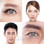 Blind 1 Day Tageskontaktlinsen in Grau, Coloured Contacts UK