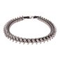 Halskette „Blue Banana Steel Full Bones“ (Silber) | Alternative Accessoires