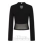 Banned Cordelia Gothic Top (Black) | Gothic Clothing