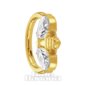Blue Banana Plasma Gold 1,2mm Biene Septum Clicker Zirkonia | Piercing Ring