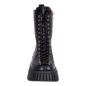 Bleeding Heart 15-Eye Boots (Black) | Alternative Footwear