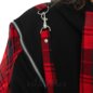 Luv Bunny Cursed Bunny Zip Hoodie (Black/Red) | Alternative Clothing