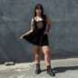 Killstar Chapel Iris Dress (Black) | Alternative Mini Dresses