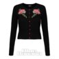 Hell Bunny Yuna Cardigan (Black) | Alternative Tops, Gothic Cardigan
