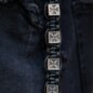 Llavero con cordón cruzado de plátano azul (negro) | Accesorios alternativos