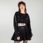 Banned Crossbound Crop Jumper (Black) | Banned Alternative Clothing
