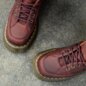 Dr Martens Buzz 5I Crazy Horse Shoe (Cherry) | Alternative Shoes