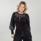 Banned Carla Spiderweb Jumper (Black) | Alternative Knits | Autumn Fashion