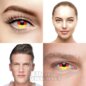 German Flag Contact Lenses (30 Day) | Coloured Contacts