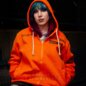 Banned Alcatraz Orange Hoodie | Gothic Hoodies