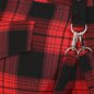 Banned Nocturne Buckle Trousers (Black/Red) | Alternative Fashion, Goth Clothing