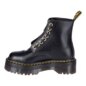 Dr Martens Floral Wanama Sinclair Boot (Black) | Alternative Boots