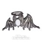 Bat & Stone Hair Clip (Black) | Blue Banana