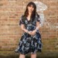 Hell Bunny Serpent Midi Dress (Multicolour) | Alternative Midi Dresses