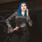 Banned Valkyrie Top (Black/Blue) | Blue Banana