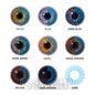 Solar 30 Tage blaue farbige Kontaktlinsen, Coloured Contacts UK