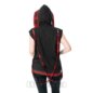 Luv Bunny Cursed Bunny Zip Hoodie (Black/Red) | Alternative Clothing