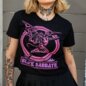 Black Sabbath Daemon Ring Crop T-Shirt (Black) | Cropped Band Tees