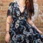 Hell Bunny Serpent Midi Dress (Multicolour) | Alternative Midi Dresses