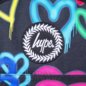 Hype Black Graffiti Heart Backpack | School Bags & Rucksacks