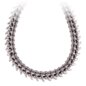 Halskette „Blue Banana Steel Full Bones“ (Silber) | Alternative Accessoires