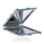 Espejo de maquillaje compacto plegable (brillante de cactus) | Lentes de contacto de colores