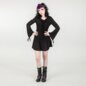 Banned Serpent Seam Dress (Black) | Banned Alternative Clothing