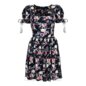 Hell Bunny Dorian Mini Dress (Black) | Alternative Dress, Gothic Clothing